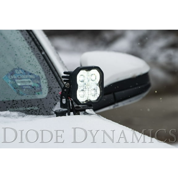 Stage Series 2in LED Ditch Light Kit for 2010-2021 Toyota 4Runner Sport White Combo Diode Dynamics