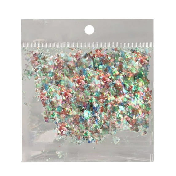 Stage gold foil paper candy paper gold sequin gold fragment paper rainbow machine spray paper atmosphere hand sprinkle flower C