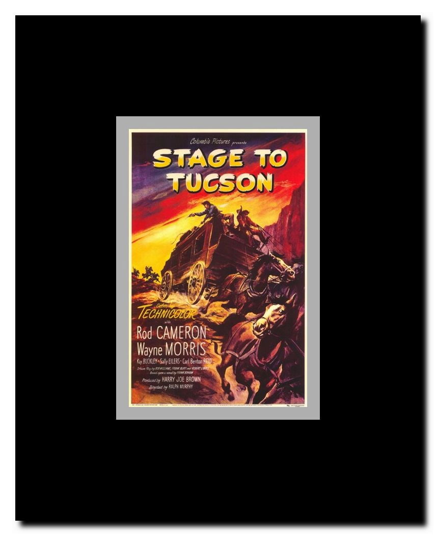 Stage to Tucson Framed Movie Poster