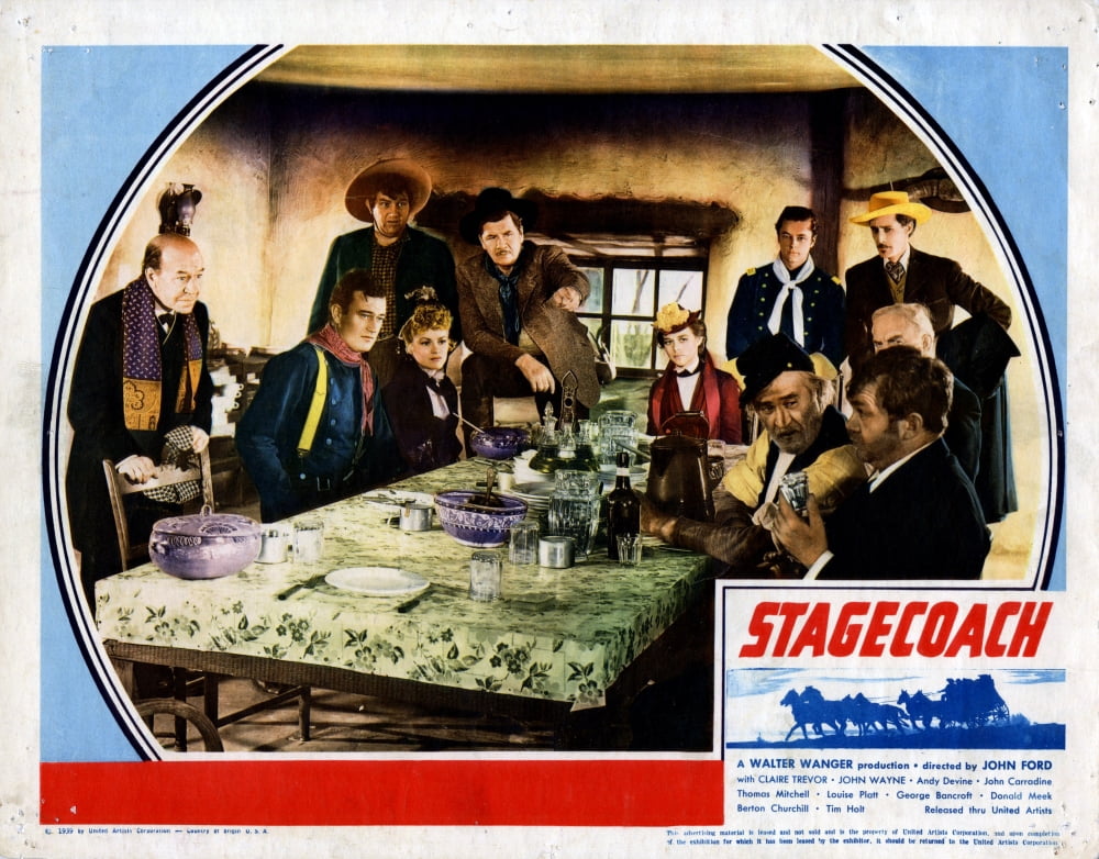 Stagecoach Canvas Art - (28 x 22)