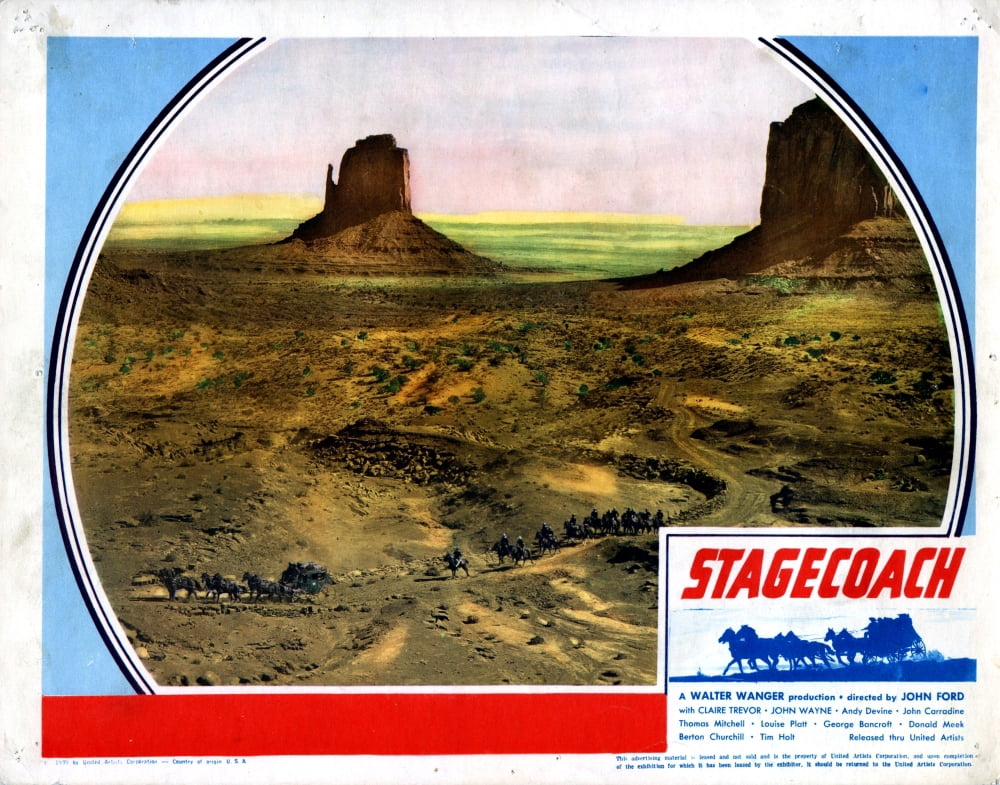 Stagecoach Canvas Art - (28 x 22)