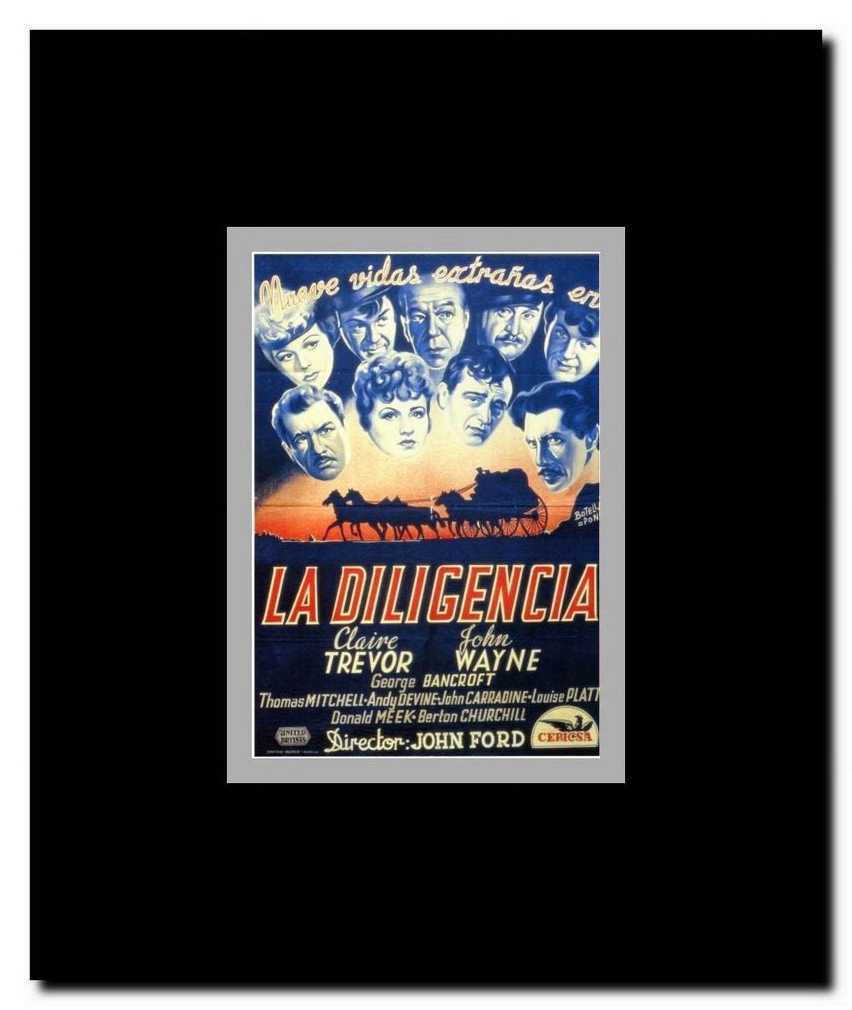 Stagecoach Framed Movie Poster