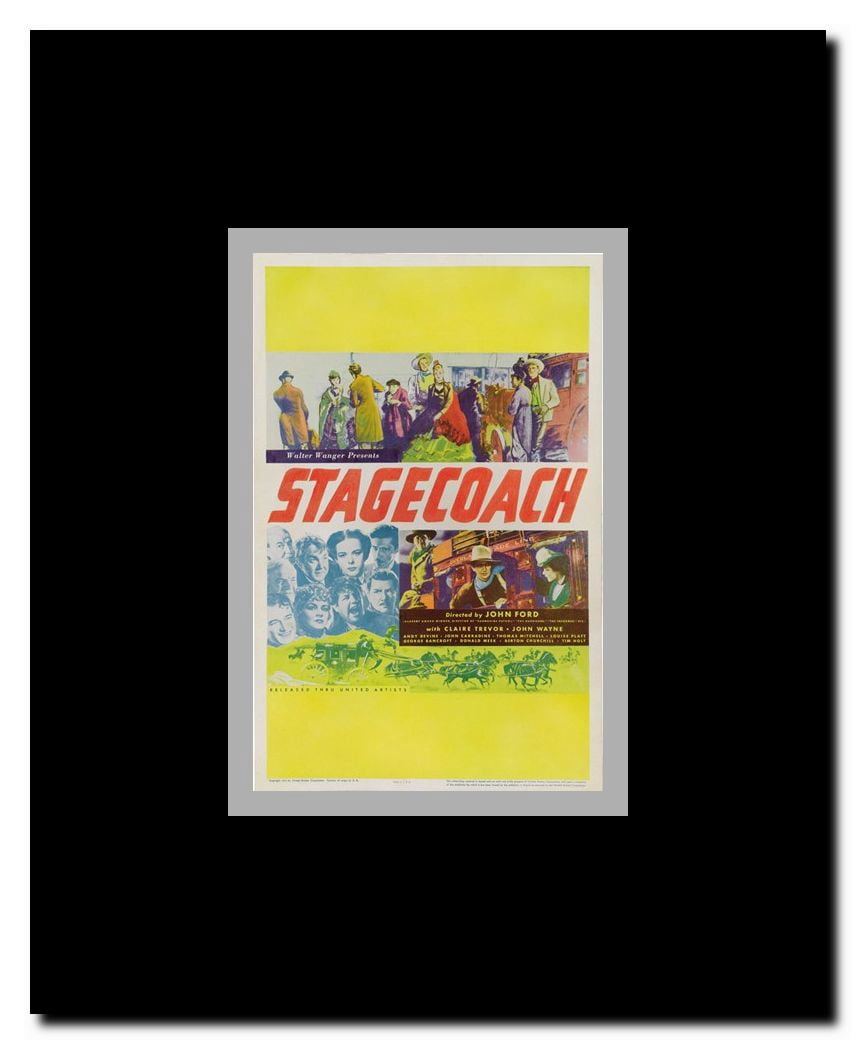 Stagecoach Framed Movie Poster