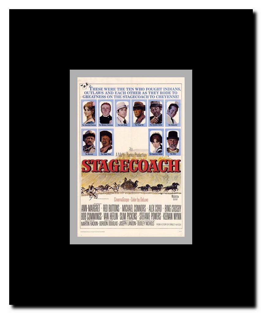 Stagecoach Framed Movie Poster