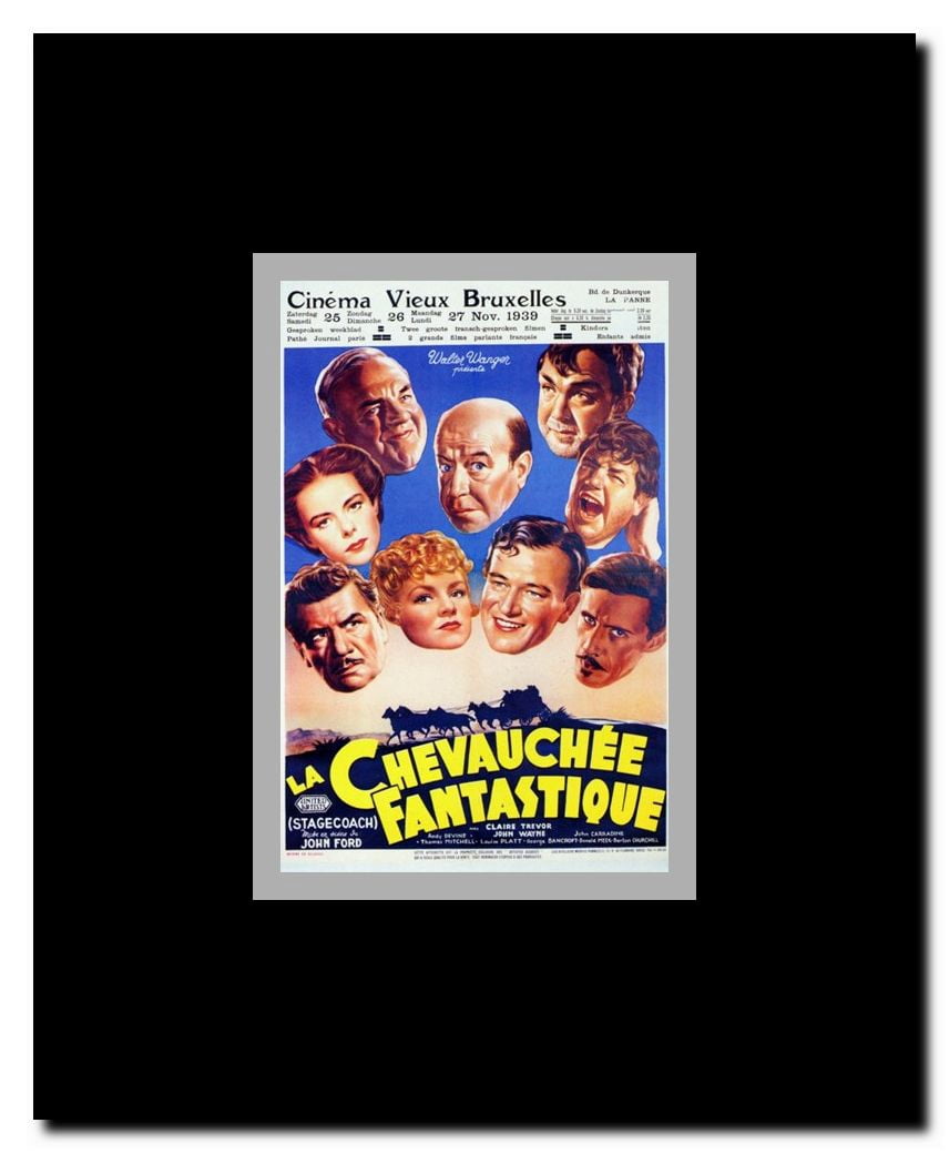 Stagecoach Framed Movie Poster