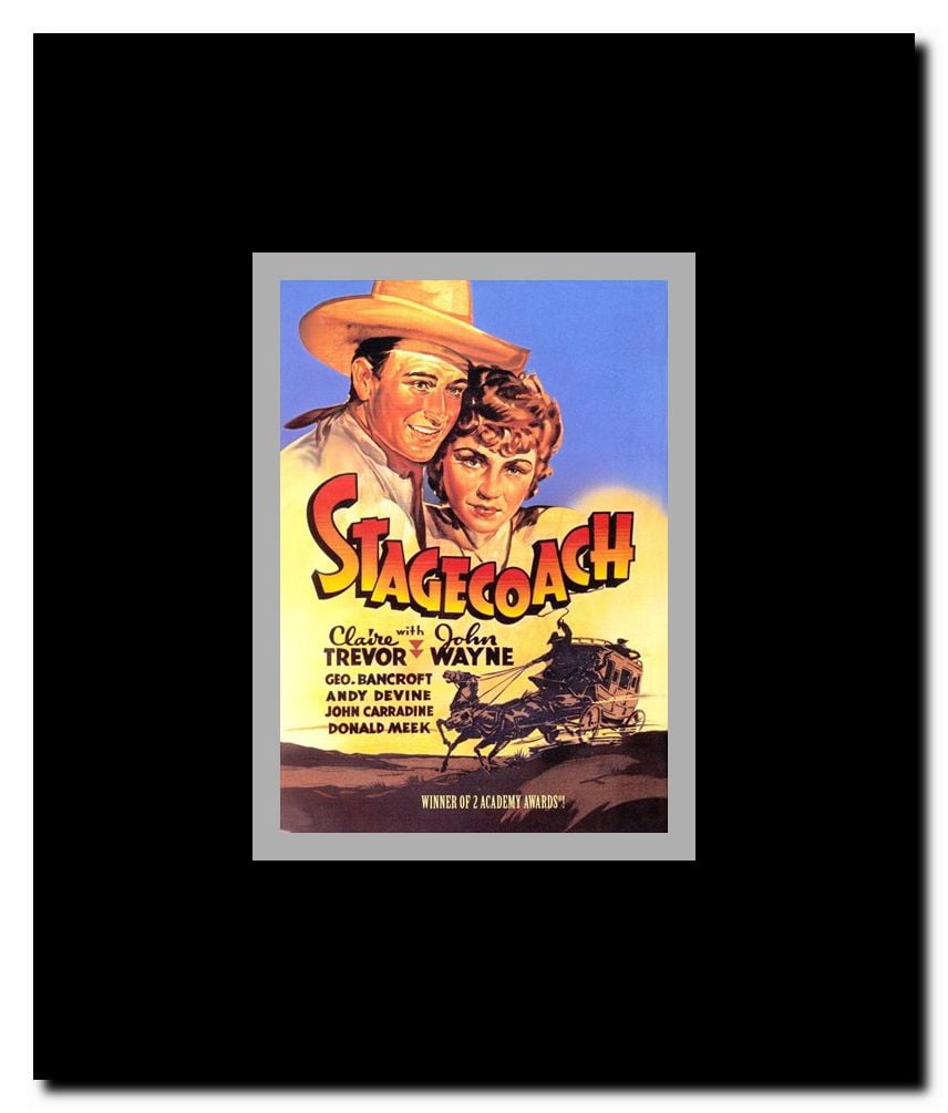 Stagecoach Framed Movie Poster