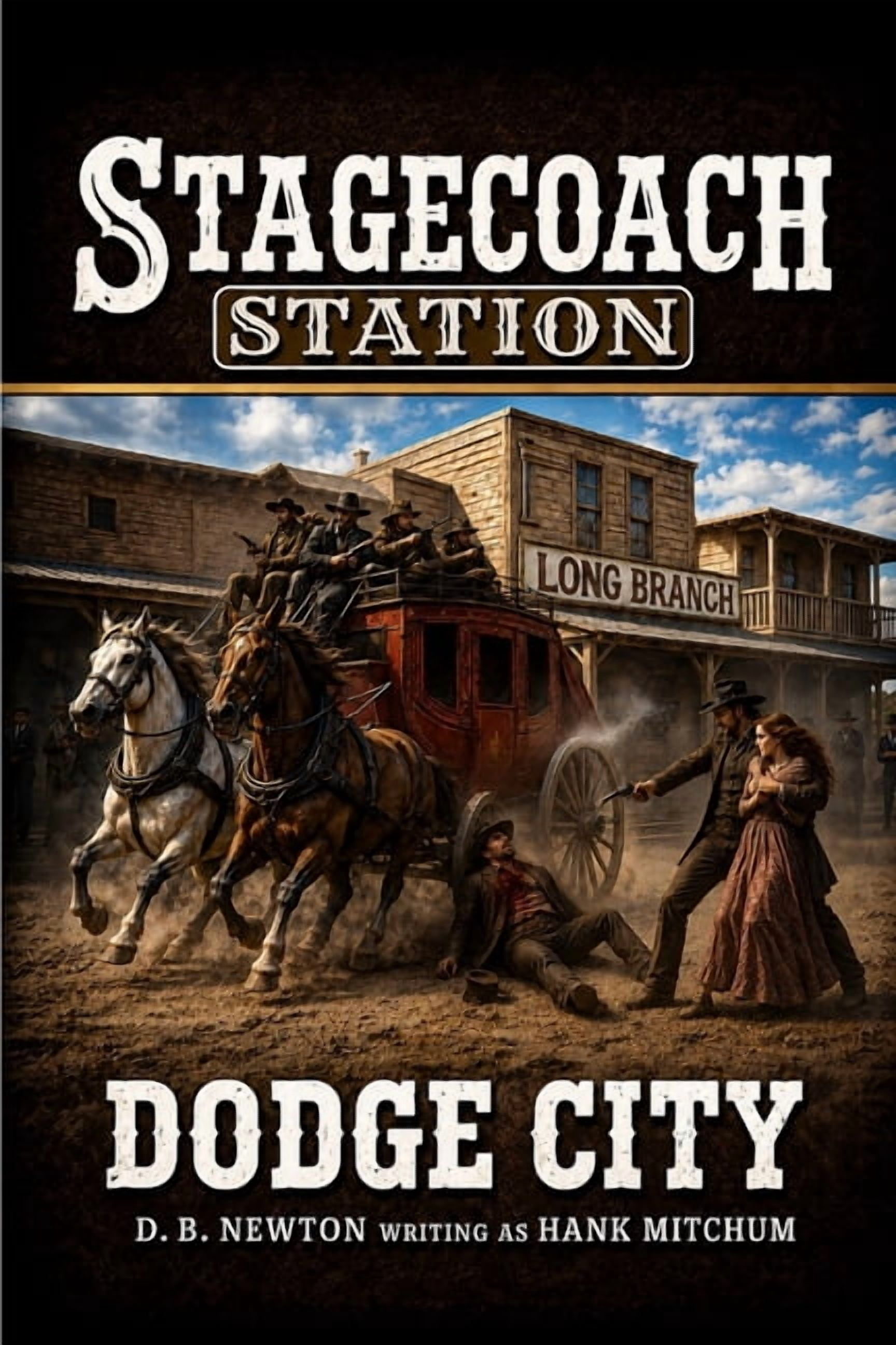 Stagecoach Station Dodge City, Book 01, (Paperback)