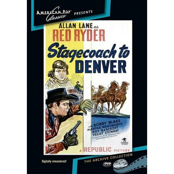 Stagecoach to Denver (DVD), American Pop Classic, Western