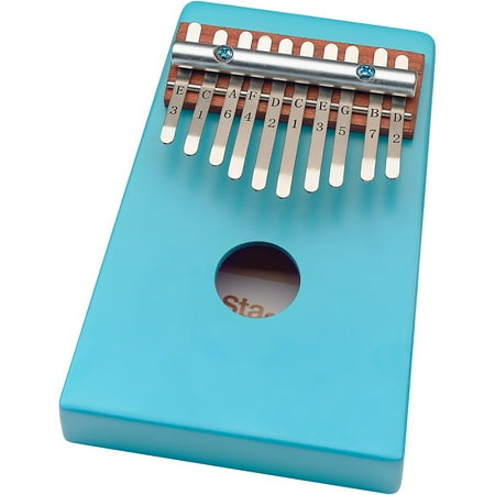 Stagg 10-Key Kid's Kalimba with Note Names Printed on Keys