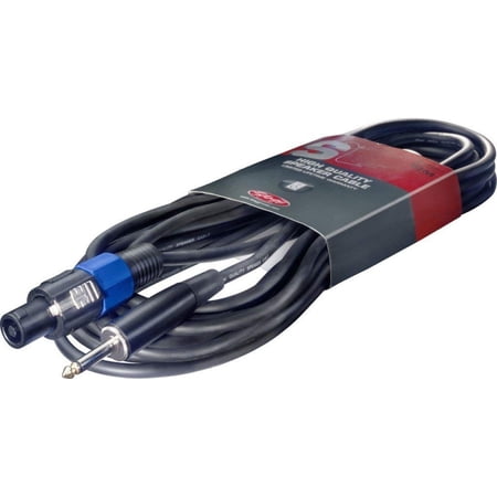 Stagg 33ft Professional 14 Gauge Speaker Cable Plug/Speakon SSP10SP25 PA system