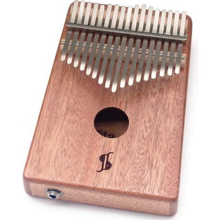 Stagg All Mahogany 17-Key Acoustic Electric Professional Kalimba KALI-PRO17E-MA