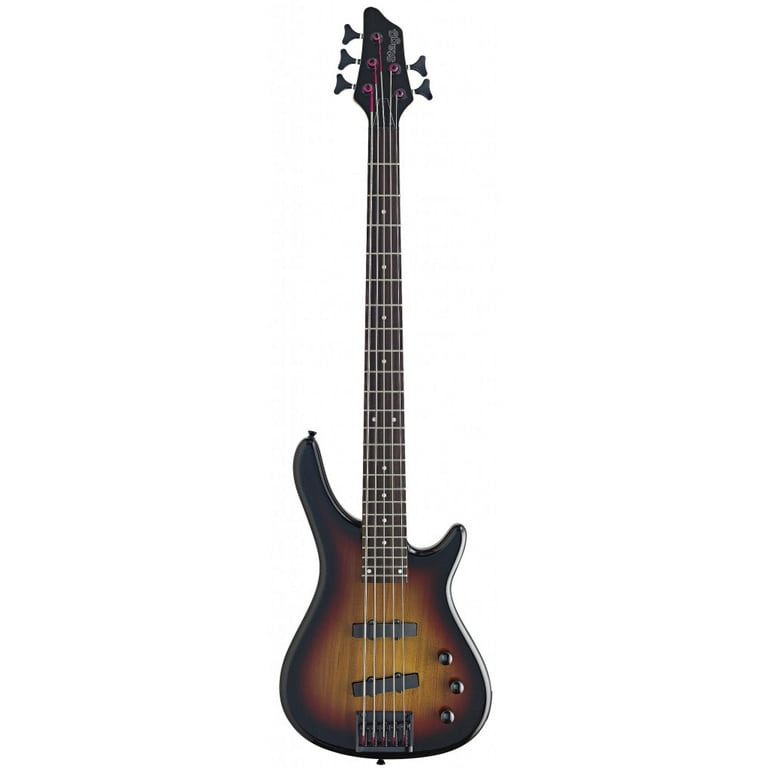 Stagg BC300 5 SB Fusion 5 String Electric Bass Guitar Sunburst Walmart