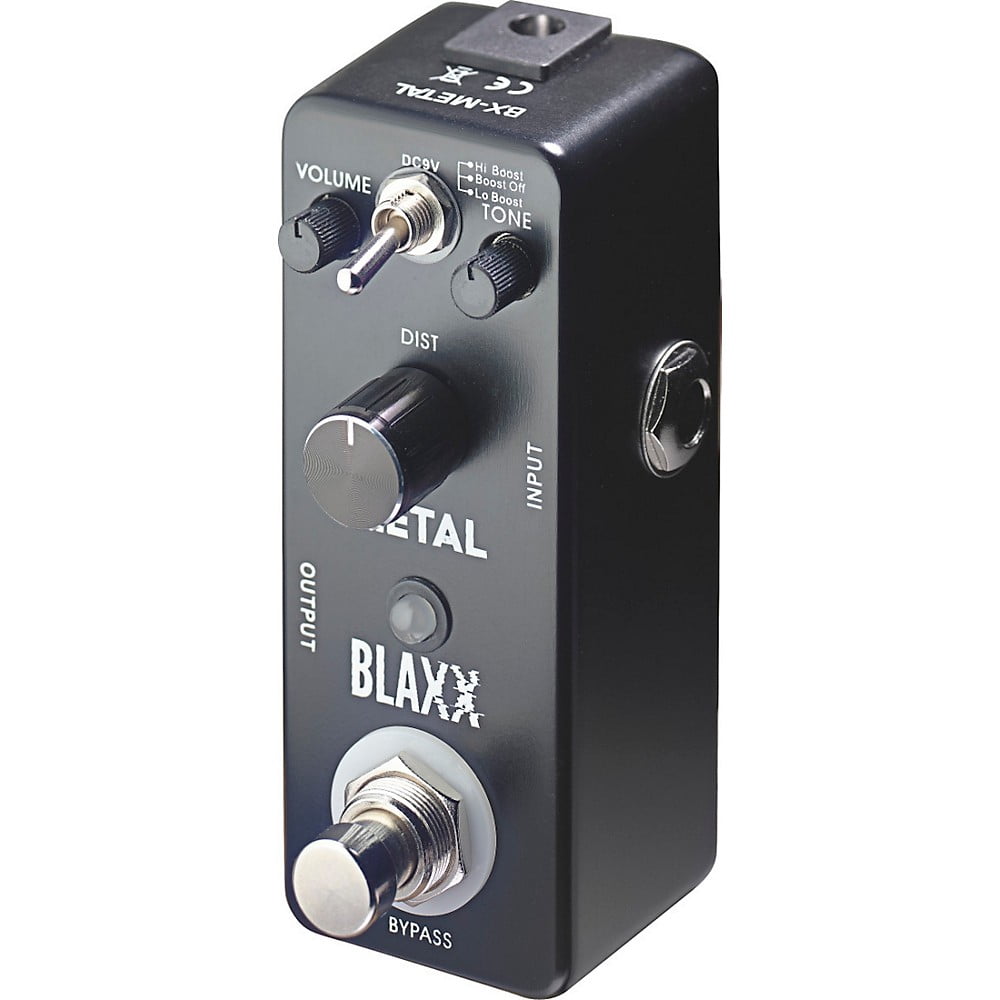 Stagg BLAXX 3-Mode Metal Pedal for Electric Guitar Black
