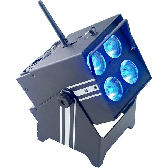 Stagg Battery-powered PARcan 4 x 8 Watt LED Light w/ Wireless DMX - SLI BAT-48-1