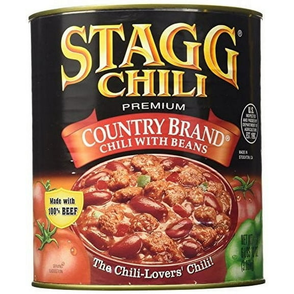 Stagg Country Brand Chili with Beans (108 oz.)