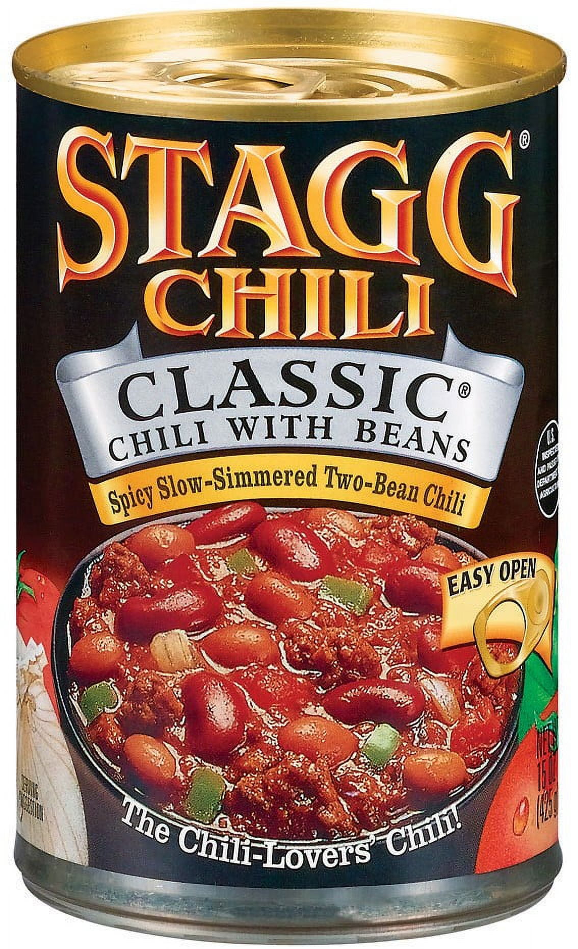 Stagg Classic Chili with Beans, 15 oz