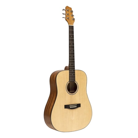 Stagg Dreadnought Acoustic Guitar - Natural - SA25 D SPRUCE