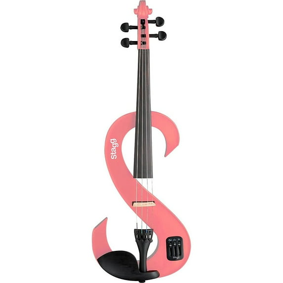 Stagg EVN 44 Series Electric Violin Outfit 4/4 Pink