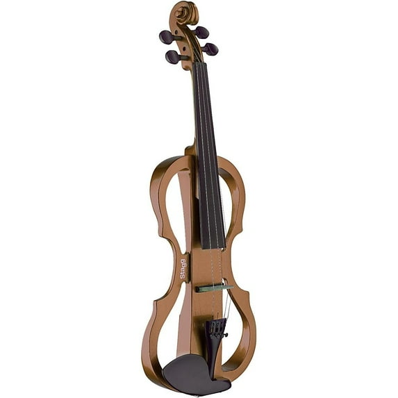 Stagg EVN X-4/4 Series Electric Violin Outfit Violin Brown