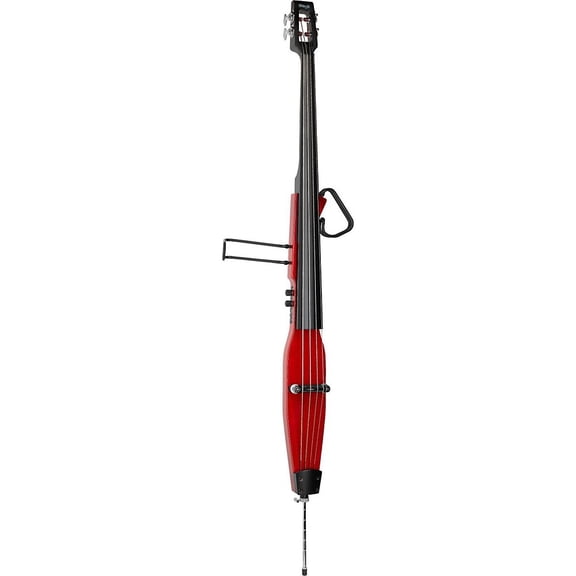 Stagg 3/4 Electric Double Bass with Gigbag - Transparent Red - EDB-3/4 TR
