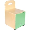 thumbnail image 1 of Stagg Kid's Cajon with Backrest Green, 1 of 1