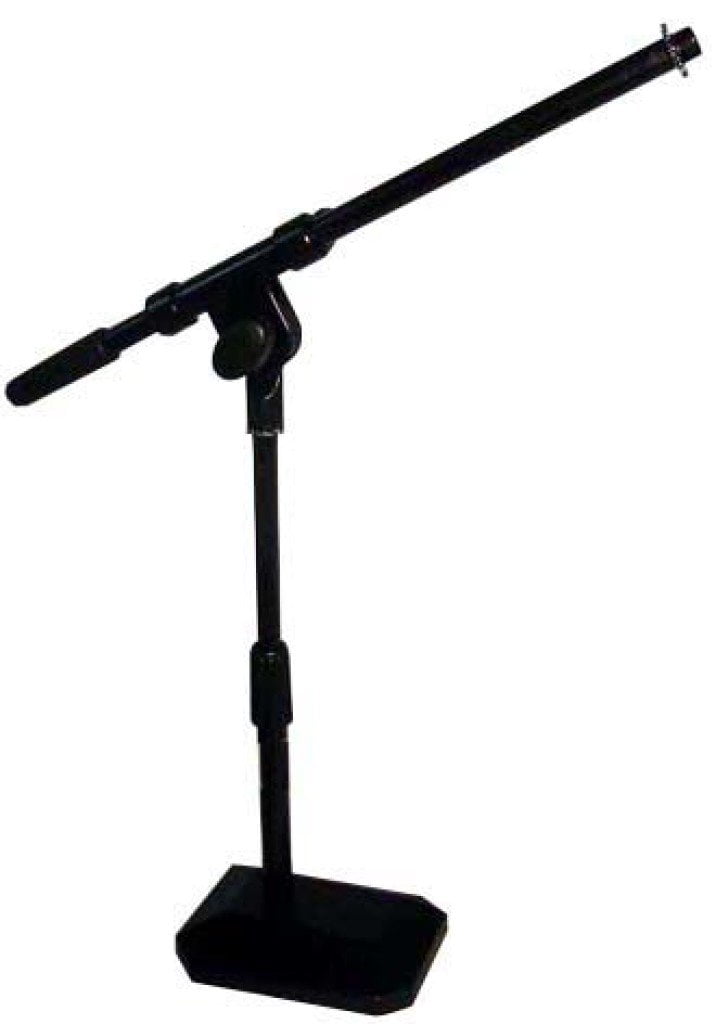 Stagg MIS-1112BK Desktop or Drum Kick Microphone Boom Stand