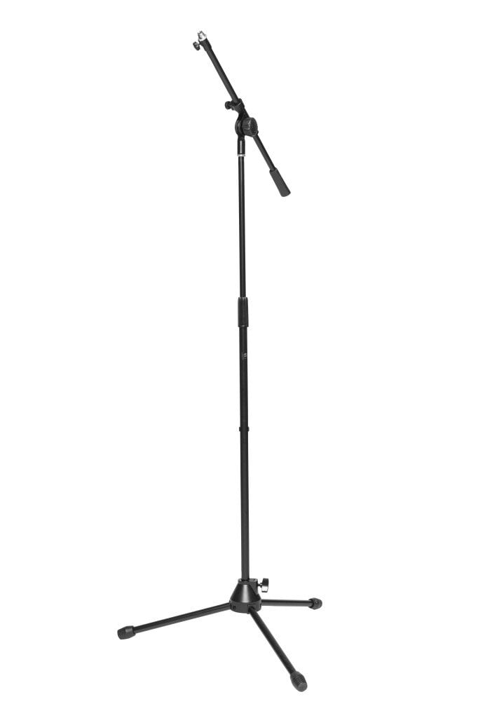 Stagg MIS-2024BK Heavy Telescopic Boom Microphone Stand