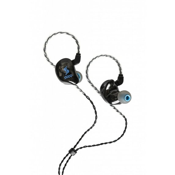 Stagg Model SPM-435BK Dual Driver In Ear Stage Monitor in Black - 1 Pair