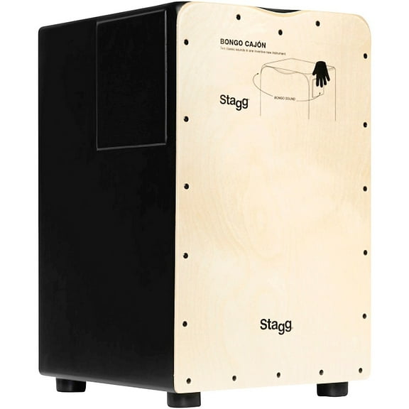Stagg Multi-Zone Bongo Cajon 13", Natural
