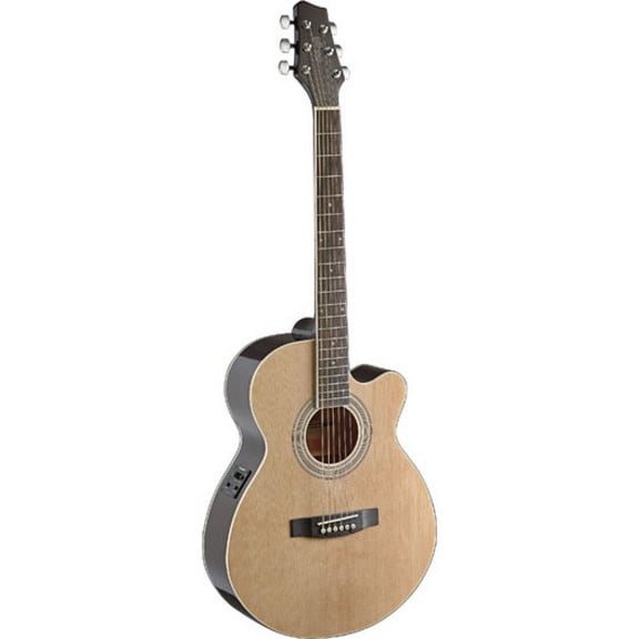 Stagg Music SA40MJCFI-PK Acoustic Electric Guitar