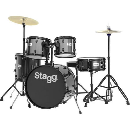 Stagg Music Starter TIM120B BK Acoustic Drum Set