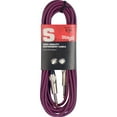 thumbnail image 1 of Stagg S-Series Instrument Cable With Deluxe Ends 20 ft. Purple, 1 of 1