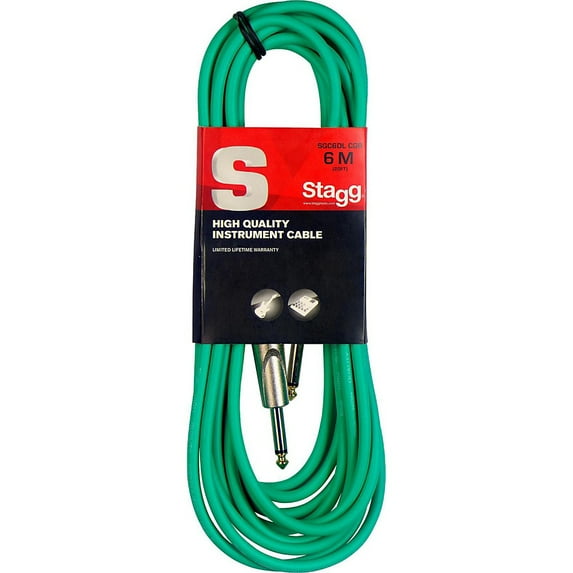 Stagg S-Series Instrument Cable With Deluxe Ends