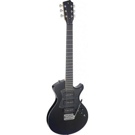 Stagg Silveray Nash Solid Body Electric Guitar - Black - SVY NASH BK