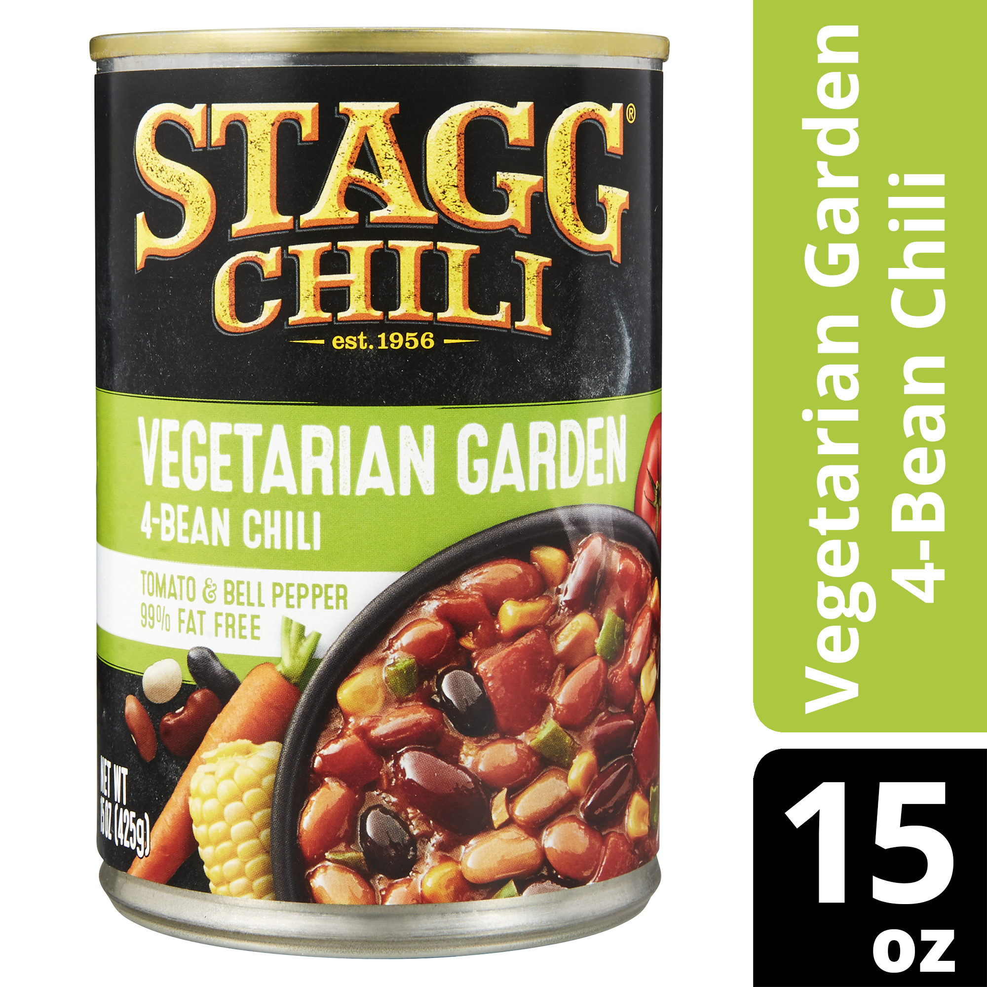 Stagg Vegetarian Garden 4Bean Chili, 15 Ounce