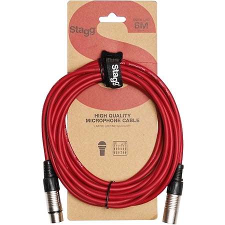 XLR Microphone Cable 20' - Assorted Colors