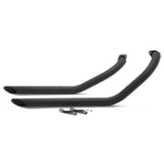 Staggered Exhaust Pipes MATTE for Kawasaki Vulcan 900 VN900 Classic EN900 S900 2006-2025 2007 2008 2009 2010 2011 2012 2013 2014 2015 2016 2017 2018 2019 2020 2021 2022 2023 2024
