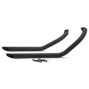 Staggered Exhaust Pipes MATTE for Kawasaki Vulcan 900 VN900 Classic EN900 S900 2006-2022