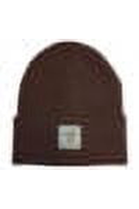 Night Watch Beanie Hat - Brown One Size Unisex Work Winter Hunting Cap