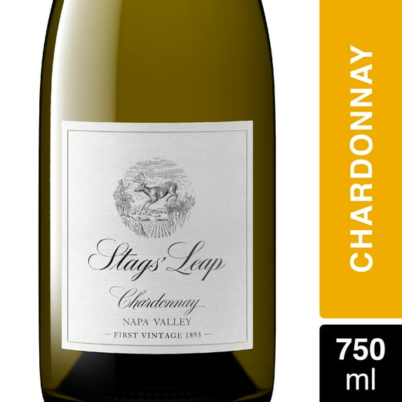 Stags' Leap Winery Napa Valley Chardonnay White Wine, 750ml Glass wine bottle, 13.5 % ABV