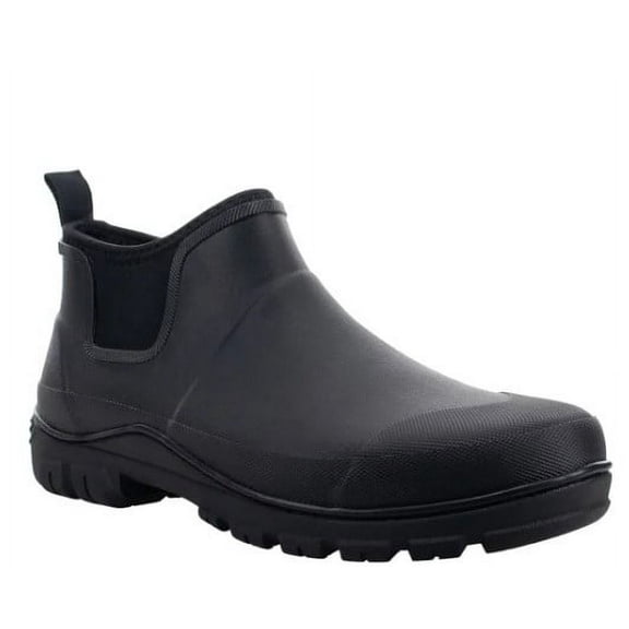 Staheekum Men's Size 13 Waterproof Ankle Rain Boot, Black, New in Box