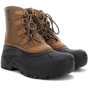 Staheekum Mens Winter Snow Boots| Waterproof, Insulated, and Cold Rated to -20 F