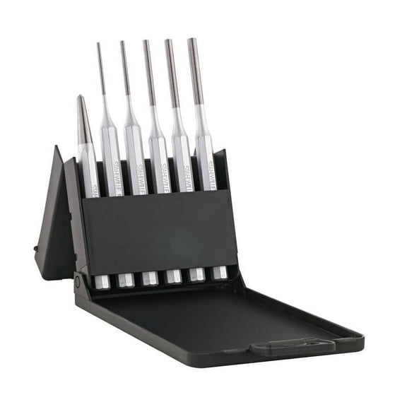 Stahlwille 105-8/6K Pin Punch + Center Punch Set, 6 Pieces