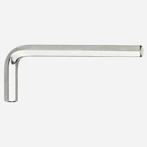 Stahlwille 10760 Hex L-Key, 5.0 x 85 mm, Nickel-Plated