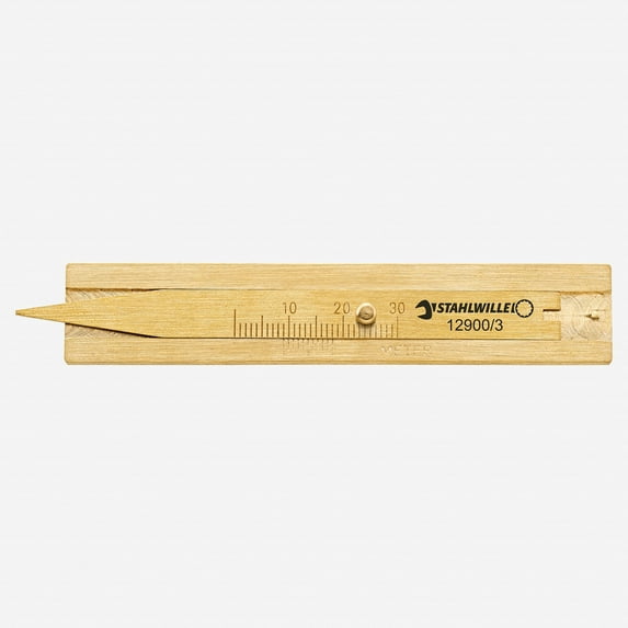Stahlwille 12900/3 Tire Tread Vernier Gauge