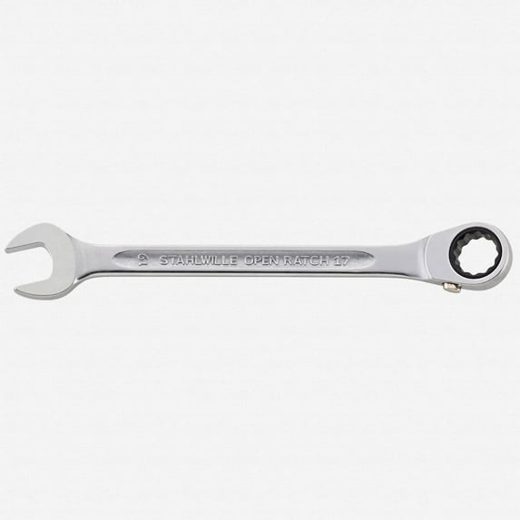 Stahlwille 17 Combination Offset Ratcheting Spanner with Switch, 16 mm