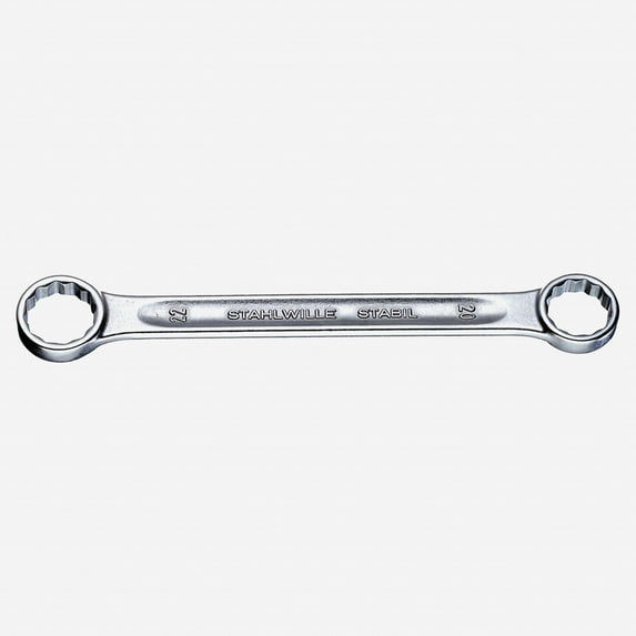 Stahlwille STABIL 21 Flat Double Box End Wrench, 13 x 17 mm