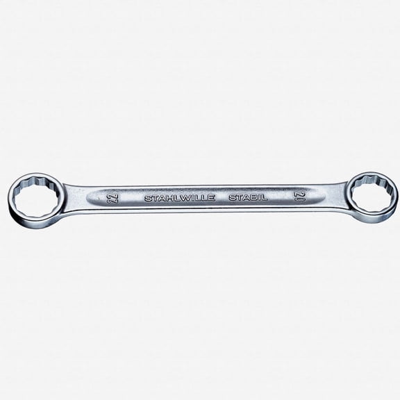 Stahlwille 21 Double ended ring Spanner, 17 x 19 mm