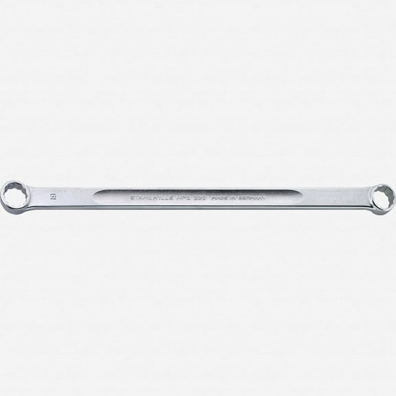 Stahlwille 220 Double ended ring Spanner, Extra Long 15 Deg. Offset, 5.5 x 7 mm