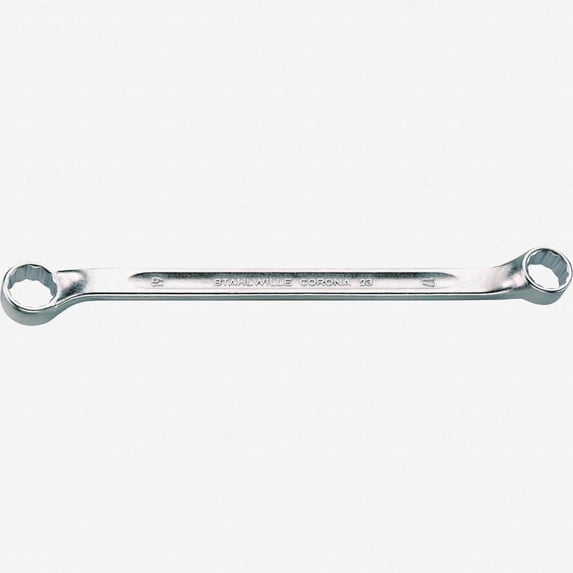 Stahlwille 23 Double ended ring Spanner Shallow Offset, 20 x 22 mm